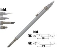 Pencil aluminum scalpel
