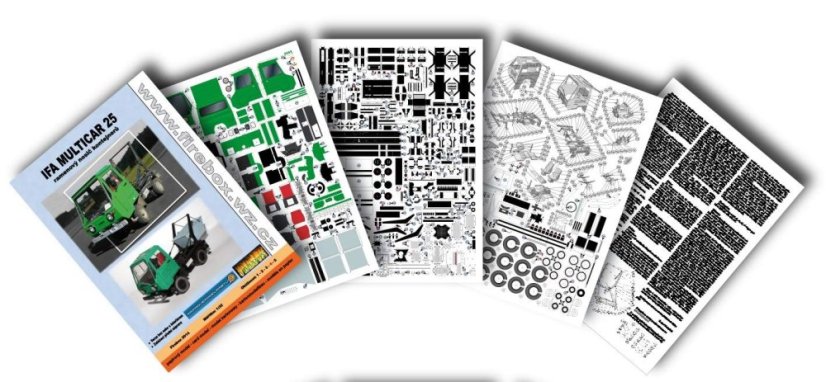 IFA multicar 25 - ramenový nosič kontejnerů