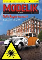 Rolls-Royce Phantom II - Laserové doplňky - kostra, díly kol