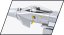 Eurofighter Typhoon ITALY - Plastová stavebnica COBI