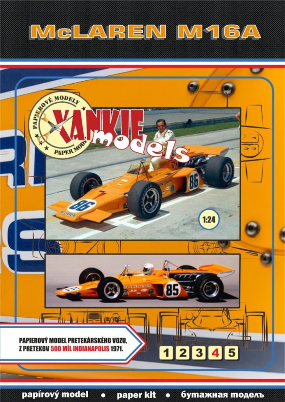 McLaren M16A  Indianopolis 1971