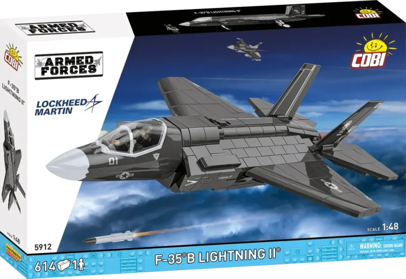 F-35B Lightning II - Plastová stavebnice COBI
