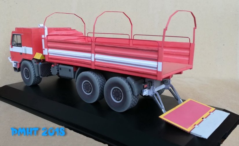 Evakuační valník Tatra 815-7 6x6
