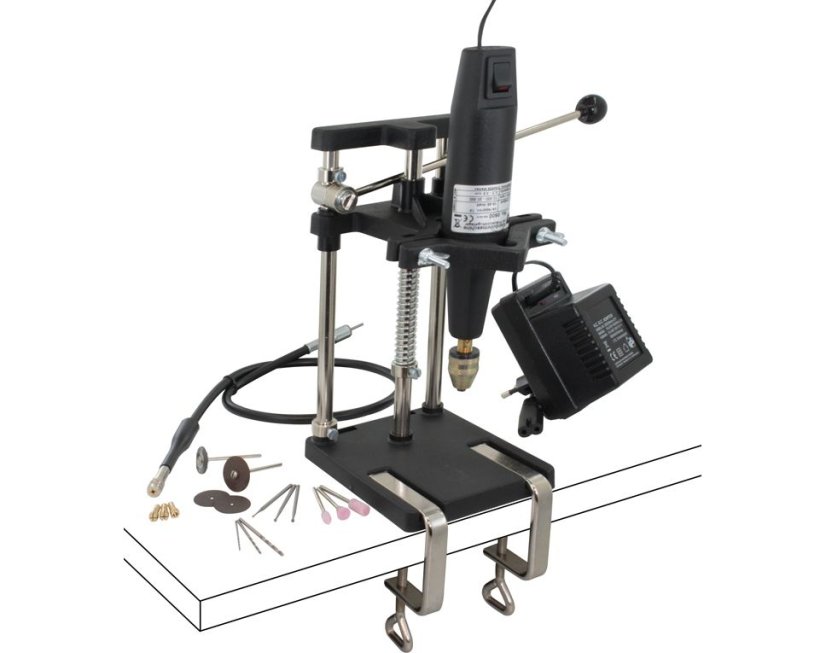 Modelářská vrtačka - Mega sada