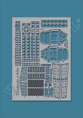 Lavočkin La-5FN - Laserové doplňky - kostra, detaily