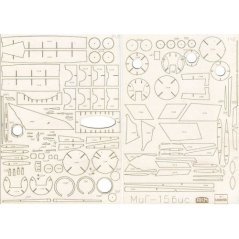 MiG-15 bis - Laser accessories - skeleton