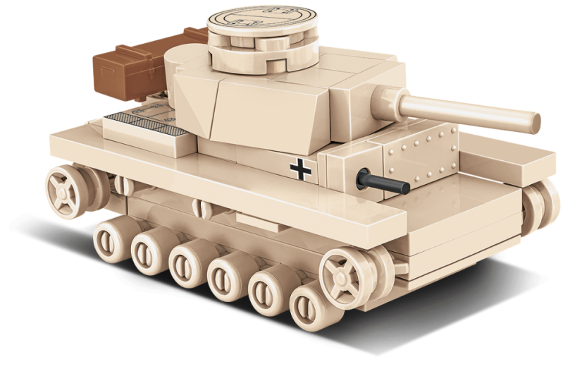 Mini Tanky - Panzer III Ausf L WW II - Plastová stavebnice COBI