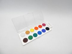 Vodové barvy, 12 barev