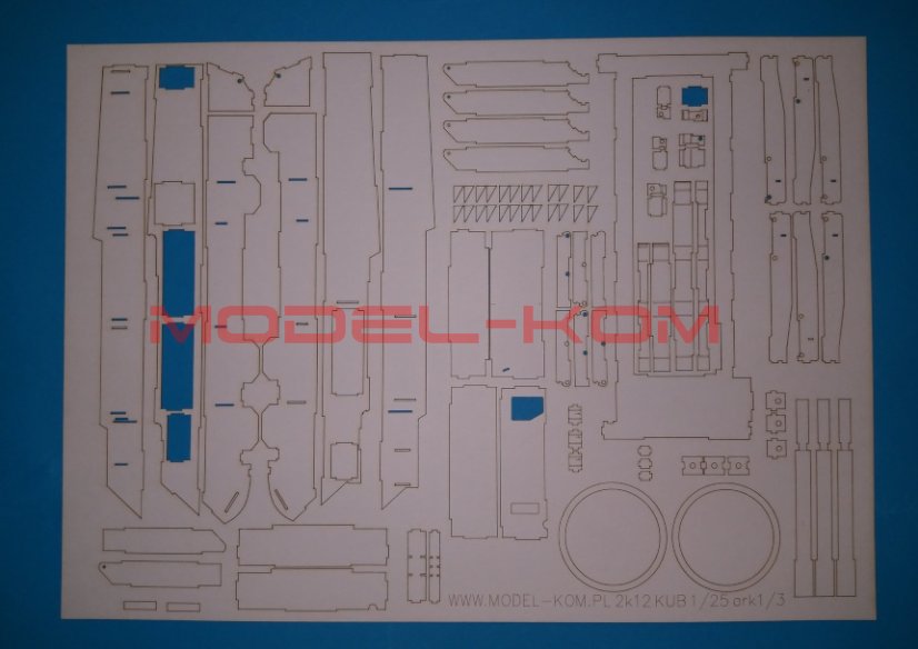 2k12 KUB (SA-6) - Laserové doplňky - kostra