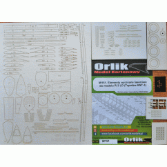 R-3 LD Tupolev Ant-3 - Laserové doplňky - kostra