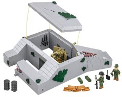 Německý bunkr Regelbau 667 WWII - Plastová stavebnice COBI