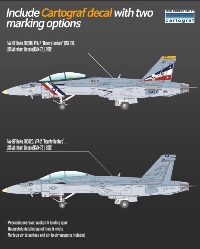 F/A-18F "VFA-2 Bounty Hunters"