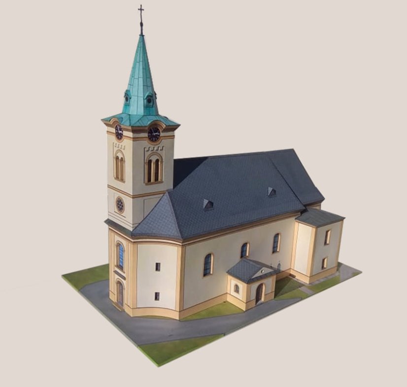 Kostel sv. Martina - Pustá Polom