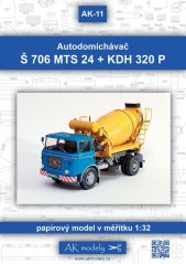 Automiešač Š 706 MTS 24 + KDH 320P