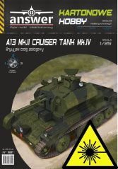 A13 Mk.II Cruiser Mk.IV - Laserové doplnky - kostra, detaily