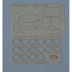 Nissan-370 VRZ - Laserové doplňky - kostra, díly kol