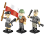 3 figures: Warsaw Uprising 1944 - COBI plastic kit