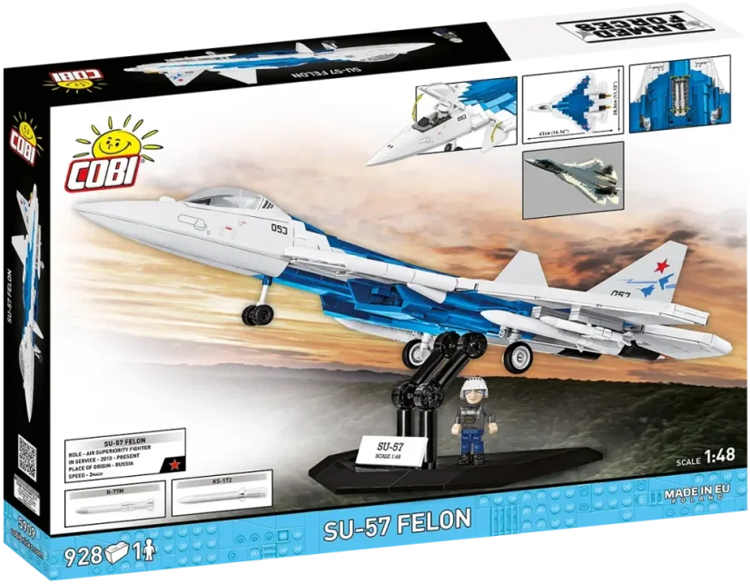 SU-57 Felon - Plastová stavebnice COBI