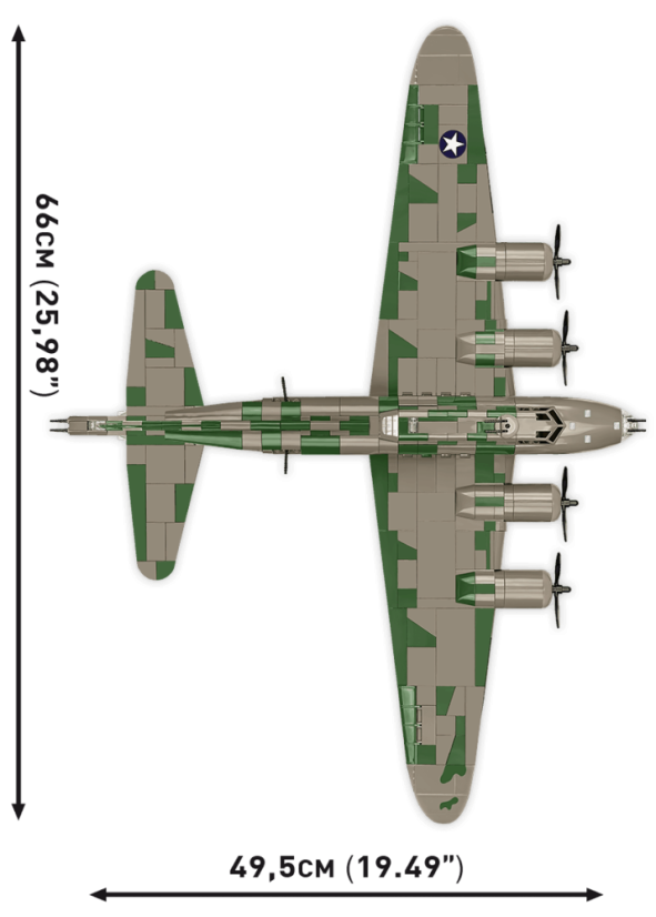 Boeing B-17F WWII Executive Edition - Plastová stavebnice COBI