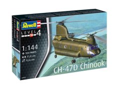 Revell - ModelSet vrtulník 63825 - CH-47D Chinook (1:144) – detail 1