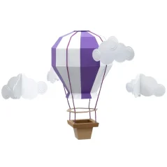 Horkovzdušný balón MINI - modrý