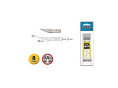 Replacement scalpel blade into Olfa KB4-S / 5 (pack of 5 pieces)