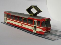 Tramvaj ČKD Tatra T3 R.P cvičný vůz - Praha