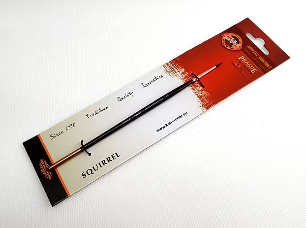 Štětec kulatý SQUIRREL 0