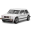 Volkswagen Golf GTI 1976 - bílý - Plastová stavebnice COBI