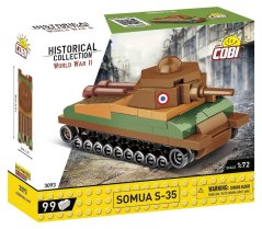 Mini Tanks - Somua S-35 WW II - COBI plastic kit