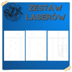 Zámek Toszek - Laserové doplňky - kostra