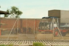 Branky a brány k 2metrovému plotu - 1:120