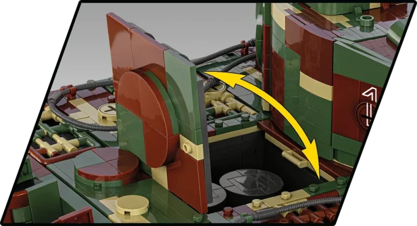 PzKpfw VI Ausf. E- Executive Edition 1:12 - Plastová stavebnice COBI