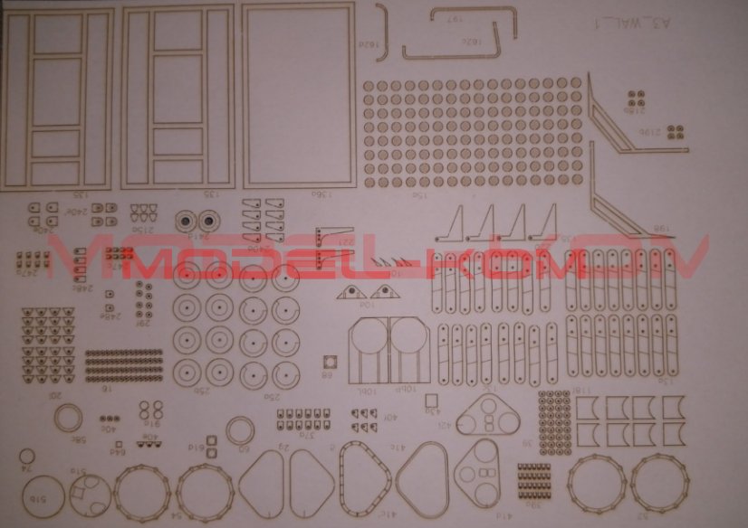 SS-27 TOPOL-M - Laserové doplňky - detaily