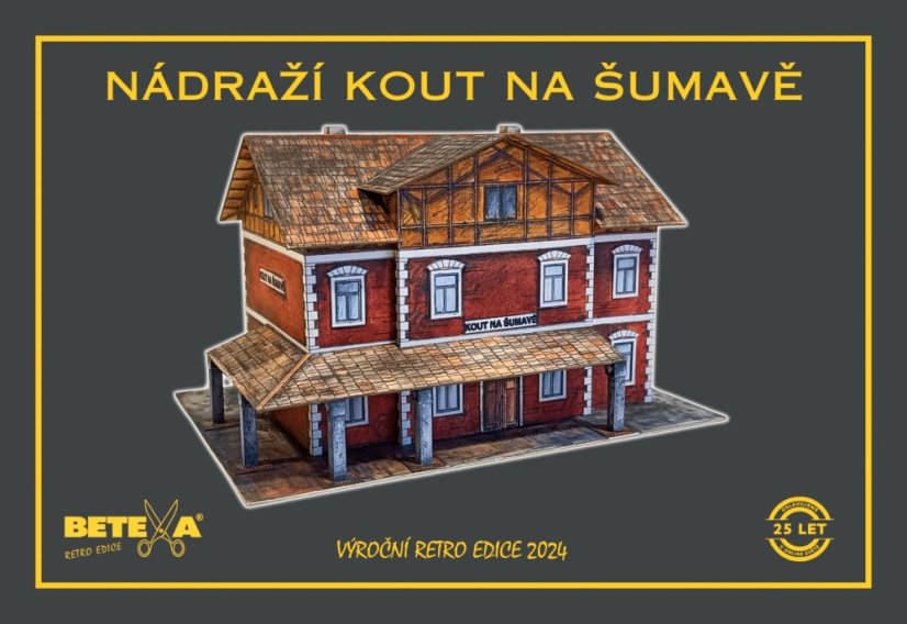 Nádraží Kout na Šumavě - výroční edice 2024