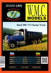 Mack RW 719 dump truck
