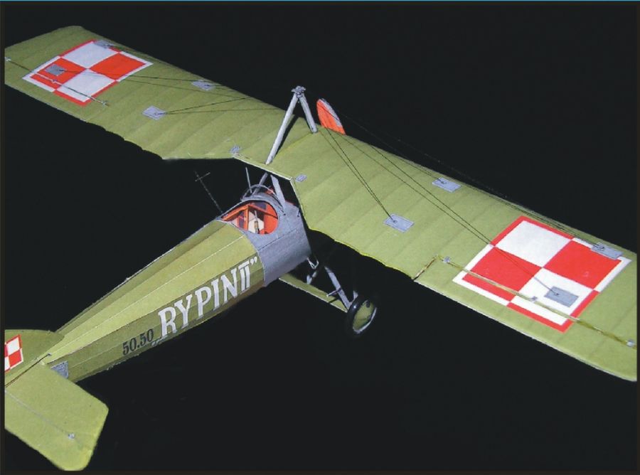 Papírový model cvičného letounu Morane-Saulnier MS 35 EP.2