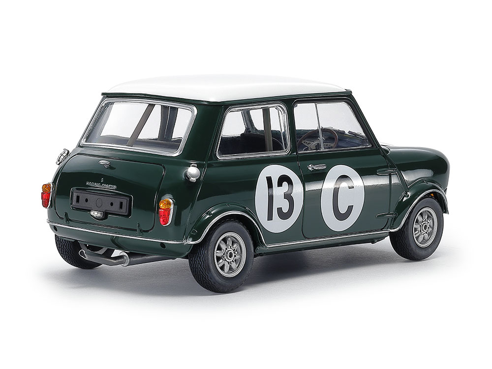 Plastikový model závodního vozu Morris Mini Cooper Racing