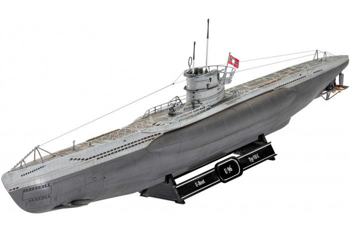 Plastikový model ponorky U-96