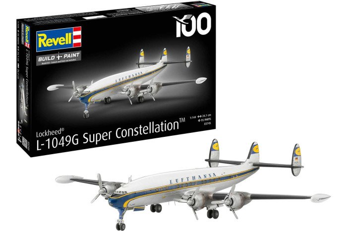 Plastikový model letadla Lockheed L.1049G Super Constellation