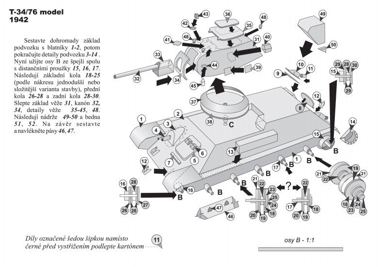 Papírový model sovětských tanků T-30 a T-34/76