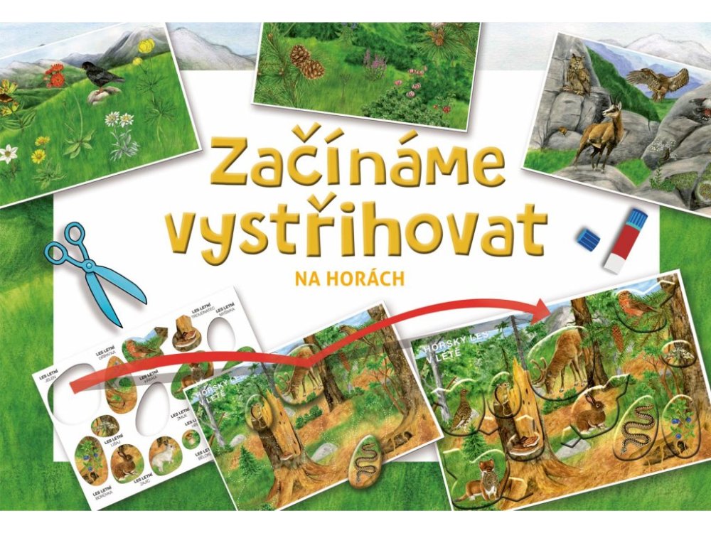 Začínáme vystřihovat - Na horách